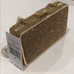 MK Gold Clutch
